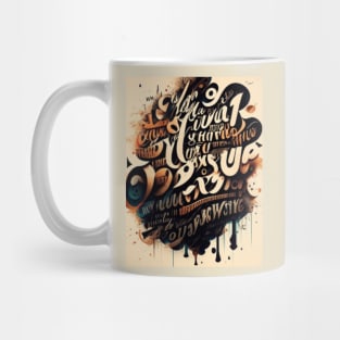 Font Fusion Mug